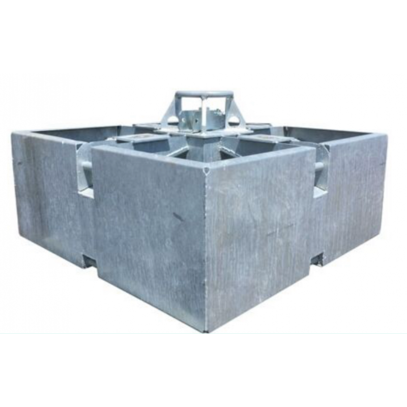 lest ossature GALVA amovible 1500 kg pour la stabilisation des banches de coffrage lest ossature GALVA amovible 1500 kg pour la stabilisation des banches de coffrage